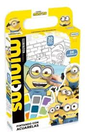 Minions pintando c/acuerelas