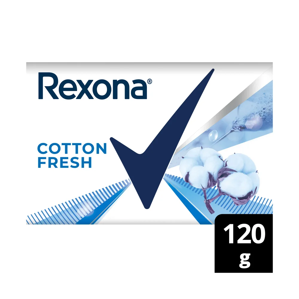 Jabón Rexona cotton fresh 120g