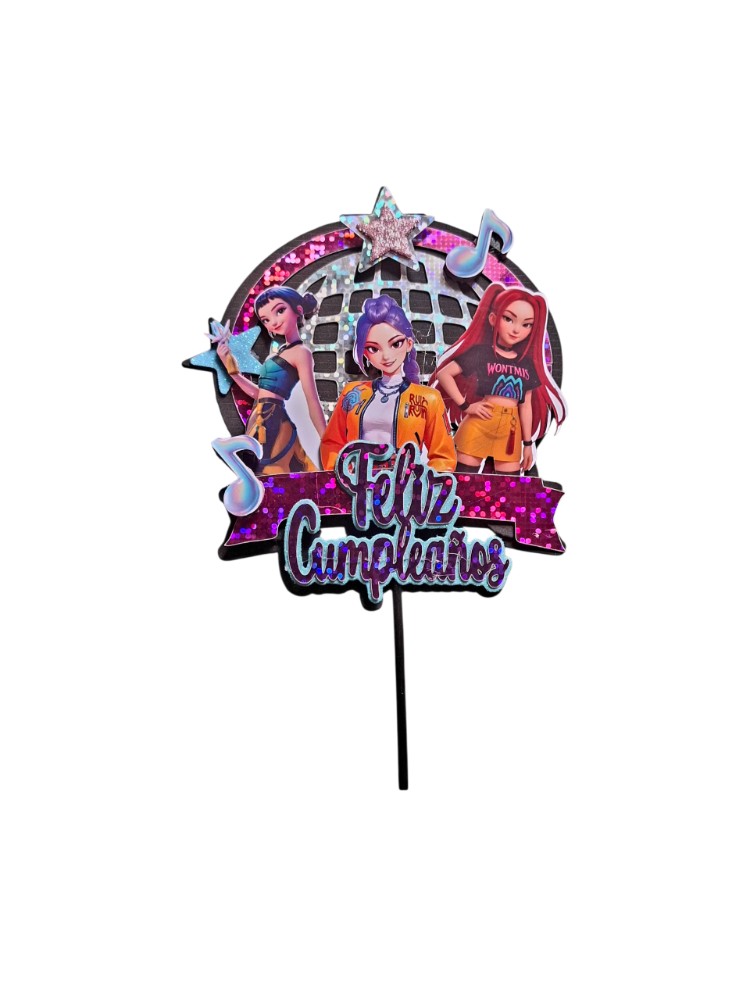 Adorno super 3D K- POP