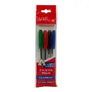 Faber-Castell boligrafo x4 color surtido