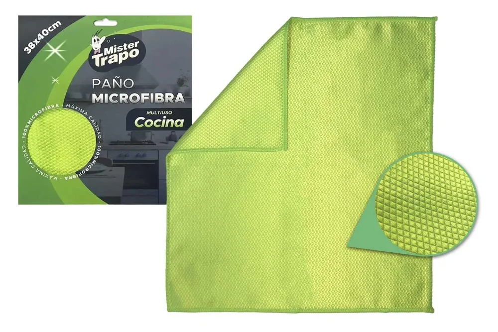 Microfibra multiuso cocina mr trapo 38x40cm