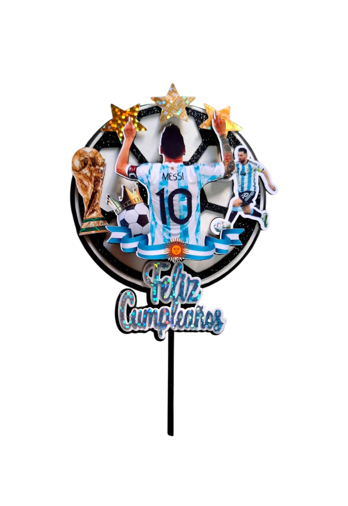 Adorno 3D Messi