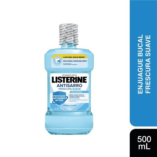 Listerine 500ml sin alcohol