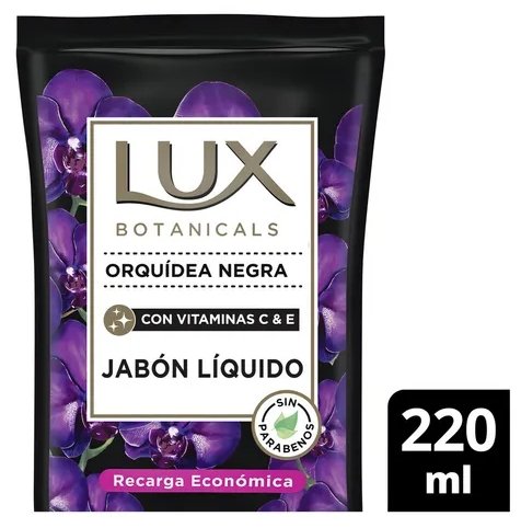 LUX jab liq botan orq. negra rep. DP 220ml