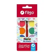 Filgo acuarela x8 colores