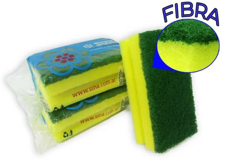 Esponja cocina salvau XL SINA ext. fibra pega.
