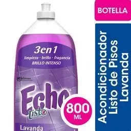 ECHO acond. piso Lavanda Botella 800ml