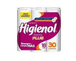 Higienol 18x30m hoja simple