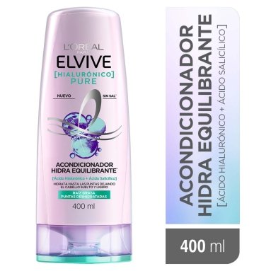 Elvive Acond. Hialuronico pure x400ml