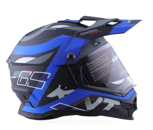 Casco Kontrol Cross 819 GS Azul L