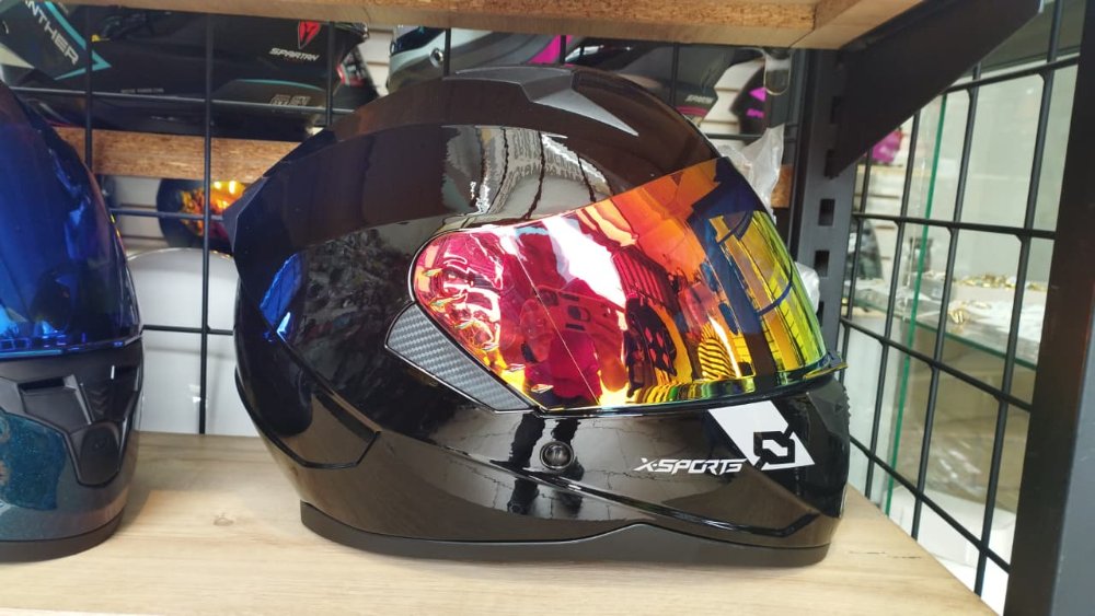 Casco Xsports M67 brillo Negro M