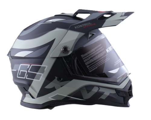 Casco Kontrol Cross 819 GS Gris M