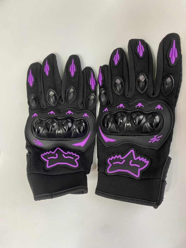 guante fox pro morado L
