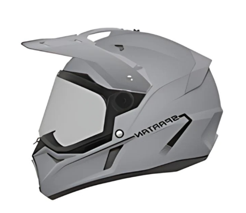 Casco Spartan Cross Wolf Gris Bri S V20