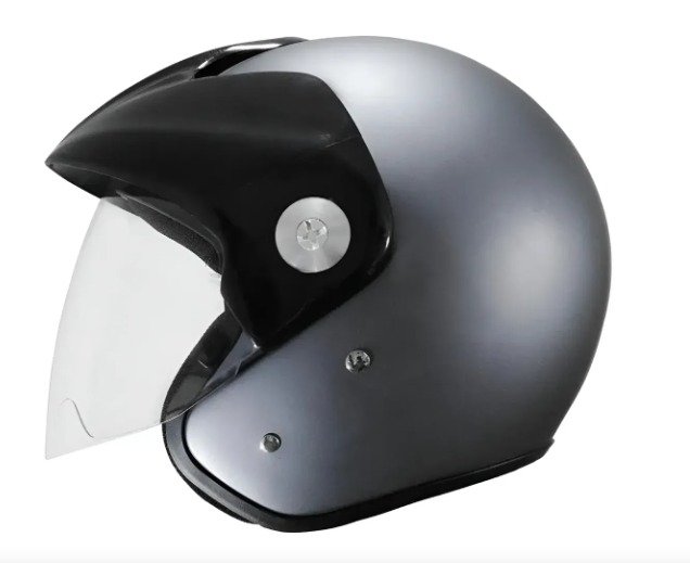 Casco Zeus 507 Gris Titanio XL