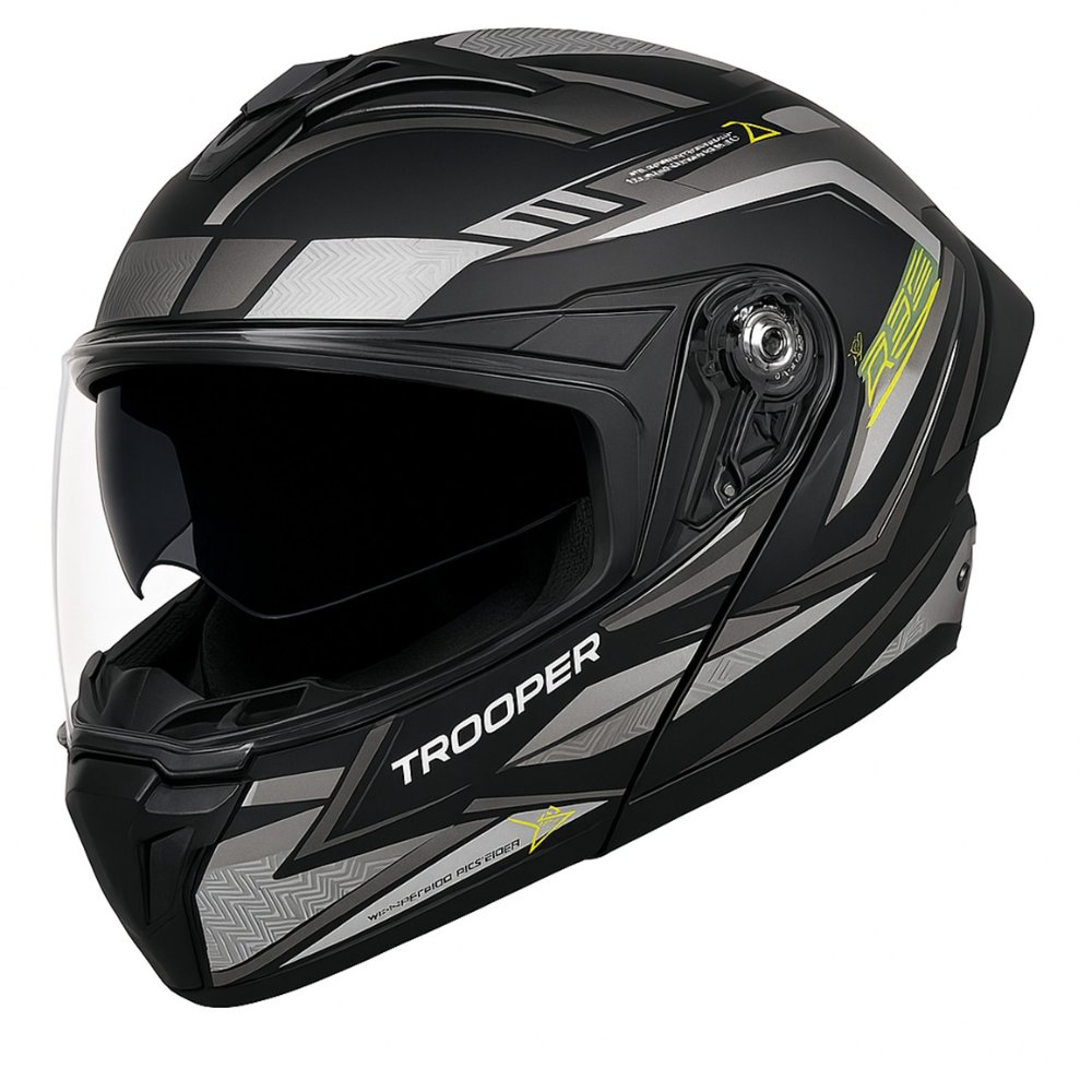 Casco Kontrol Trooper Abat RS Gris Verde M