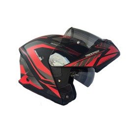 Casco Kontrol Trooper Abat Rojo ventur M