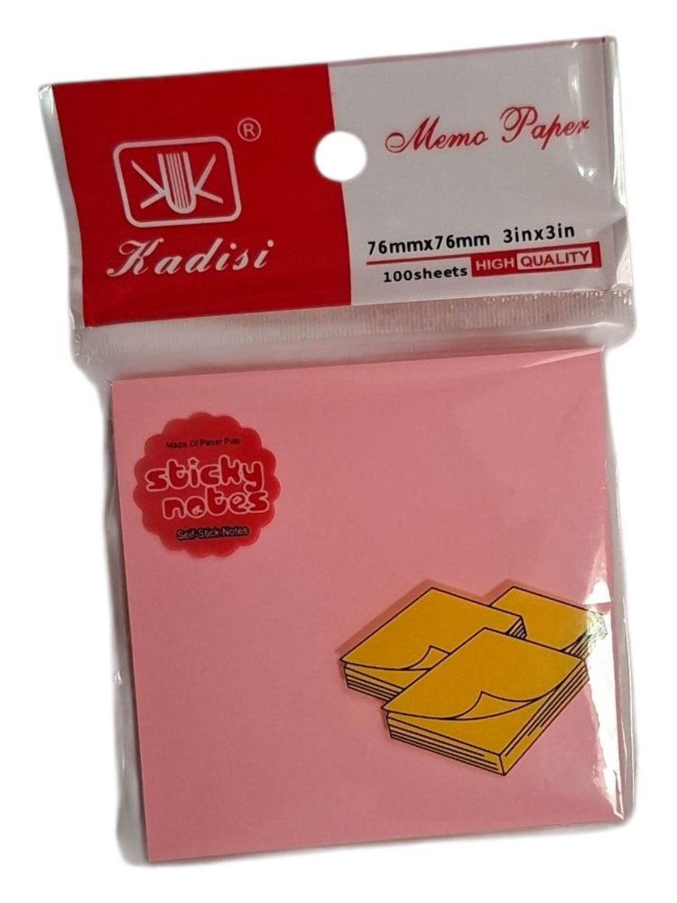 NOTAS ADHESIVAS 3X3 COLORES PASTEL SURTIDOS UNIDAD