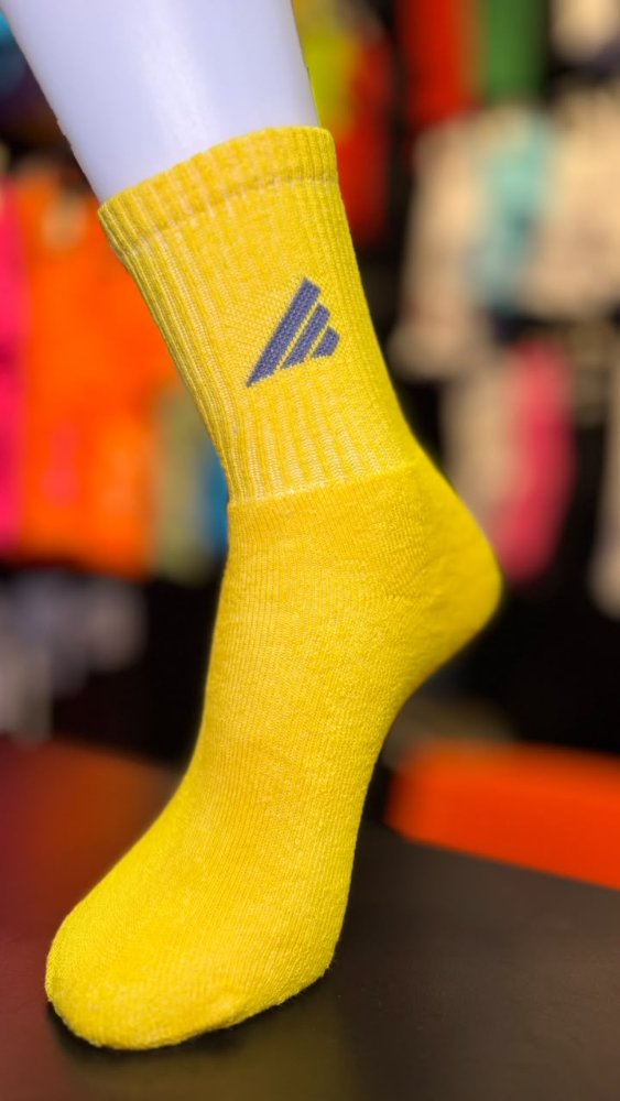 Meia Adidas Amarela !