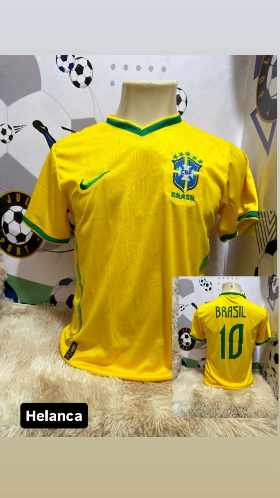 T:G Camisa Brasil Amarela DAINDIA !
