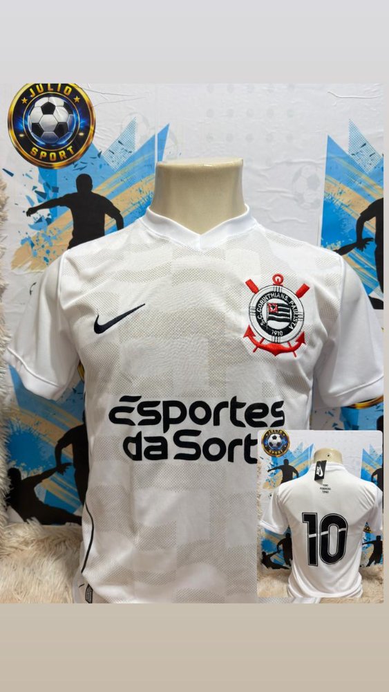 T:G Camisa Corinthians Branca !
