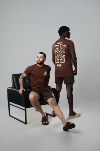 T:M Camisa Audaz Marrom Off