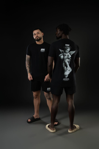 T:M Camisa Audaz Preta Anjo Nike costa
