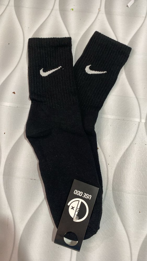 Meia Nike Toda Breta simbolo Branco !