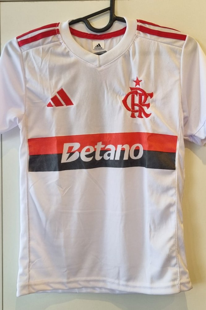 T:J Camisa Flamengo Branca Betano !