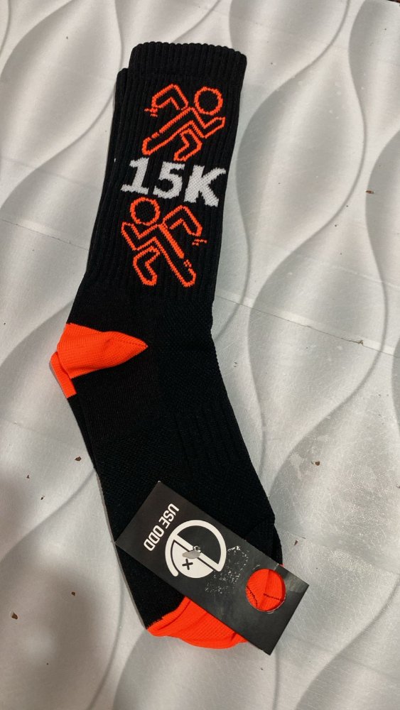 Meia 15km Preta !