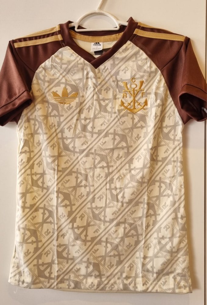 T:J Camisa Flamengo Bege !