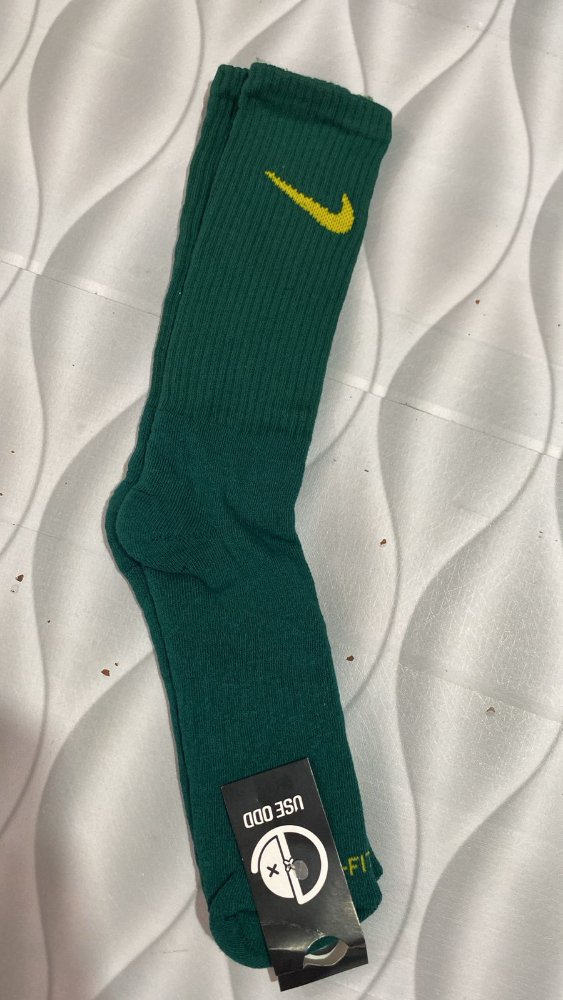 Meia nike Verde !