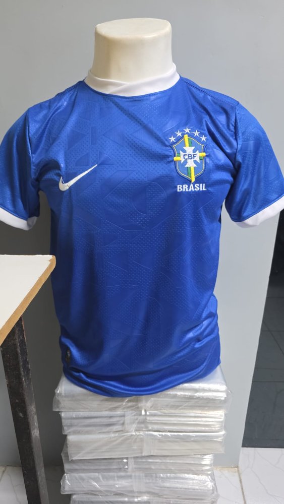 T:M Camisa Brasil Azul ! @