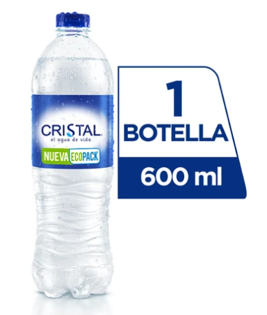 Agua Cristal 600ml x 24