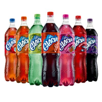 Gaseosa Glacial Surtida 400ml x18und