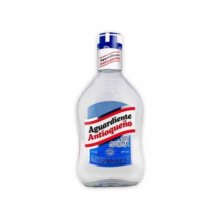 UNIDAD Aguardiente Antioqueño Azul 375ml