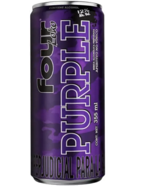 Four Loko Purple x6Dp x4UN X355ML