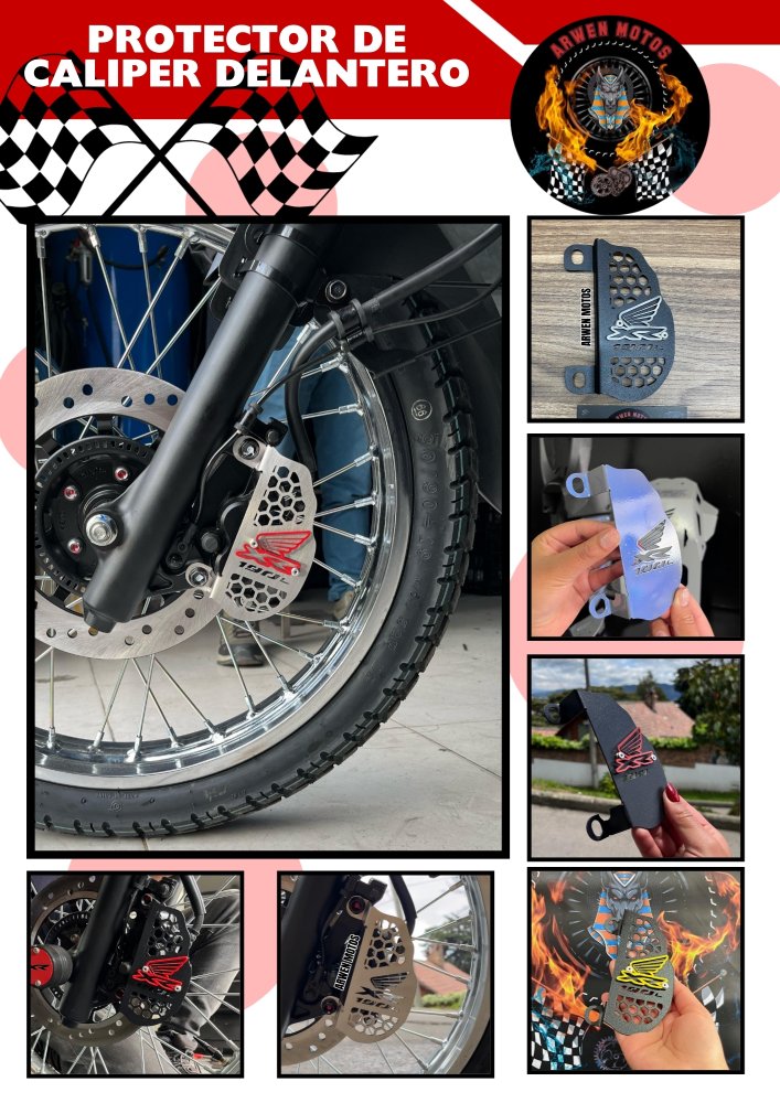 CALIPER DELANTERO XR150