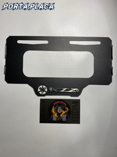 PORTA PLACA XTZ250 - RELIEVE