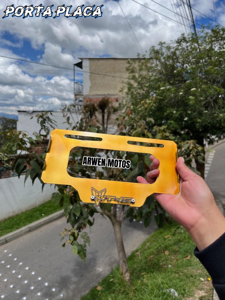 PORTA PLACA MT15 - RELIEVE