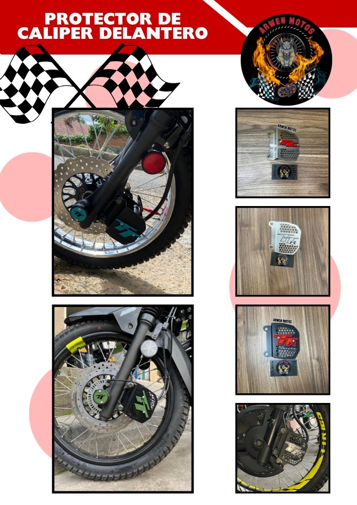 CALIPER DELANTERO - TT