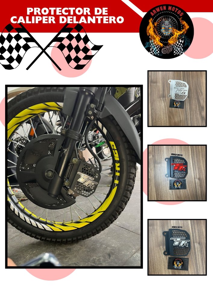 CALIPER DELANTERO TT