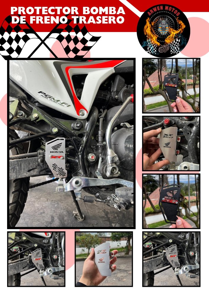 BOMBA FRENO TRASERO XR190
