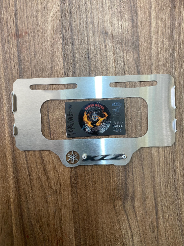 PORTA PLACA XTZ125 - RELIEVE