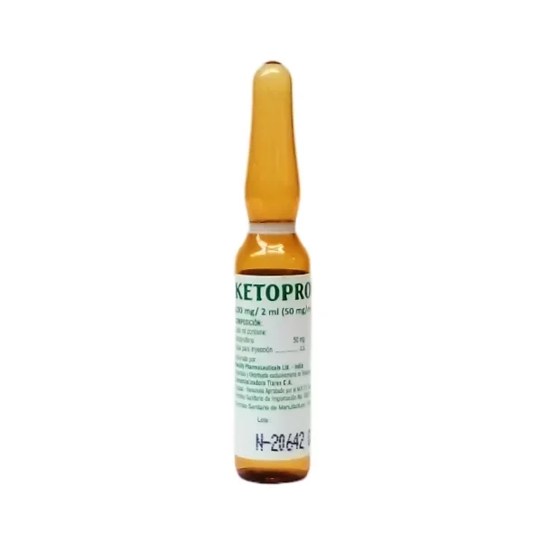 KETOPROFENO 100 MG INYECTABLE (GENERICO)