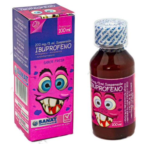 IBUPROFENO 200 MG/5ML sanat