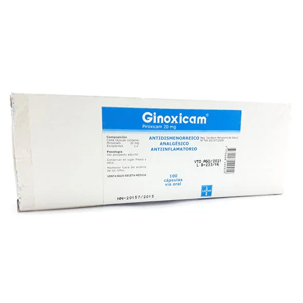 GINOXICAM PIROXICAN 20 MG
