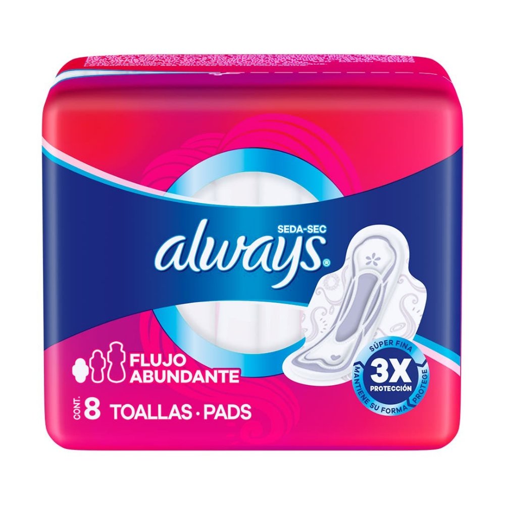 ALWAYS SEDA SEC FLUJO ABUNDANTE 60GX24UN