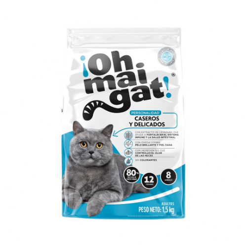 OHMAIGAT CASEROS Y DELICADOS 1,5KGX6UN