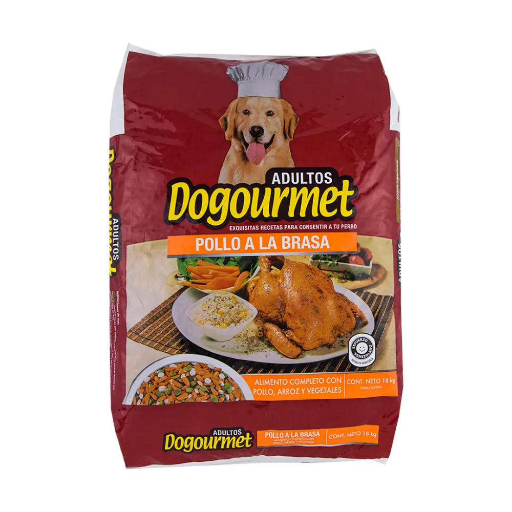 DOGOURMET POLLO A LA BRASA 18KGX1UN
